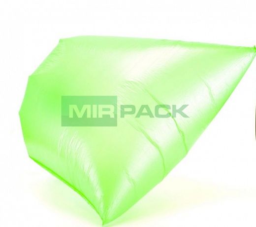 Пакеты для мусора с завязками 35 л, 18 мкм, 15 шт, ПНД, зеленые - Вид 4